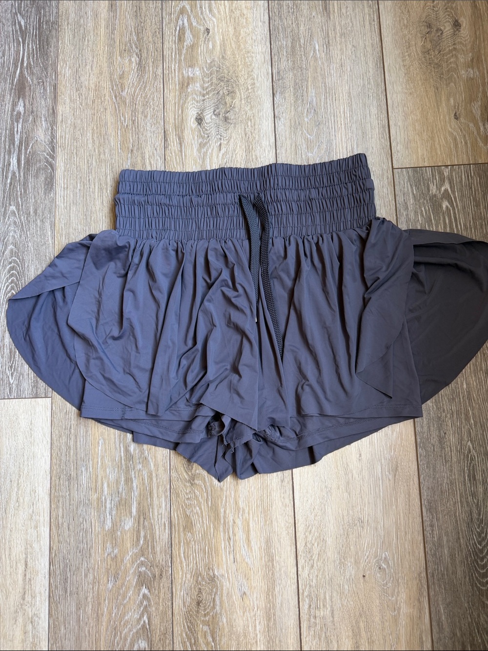 Women’s Elastic Waist Skirt-Shorts in Pink, Black, Navy, Gray (NWOT) - Picture 2 of 6
